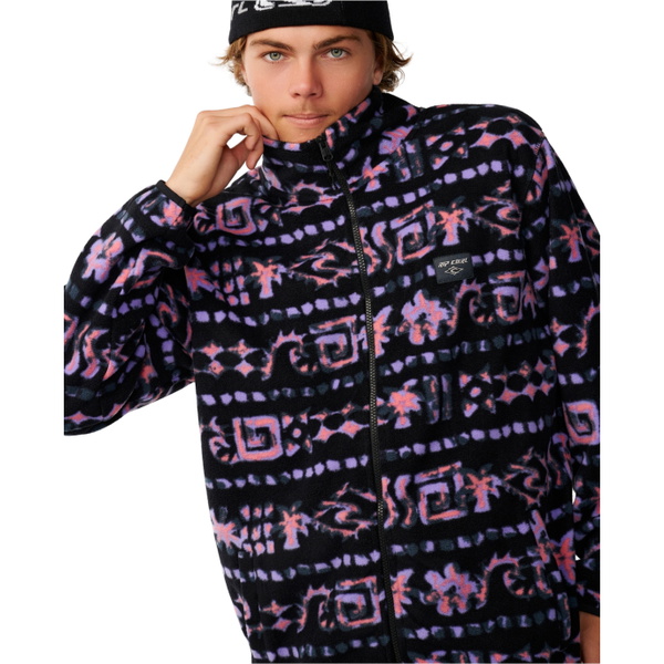 2026 Rip Curl Mens Sessions Polar Fleece 0DOMFL - Black